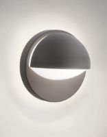 Billede af PHILIPS June Væglampe H: 19,5 cm - Antracitgrå/Aluminium