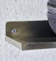 Billede af House Doctor Ledge Væghylde L: 80 cm - Børstet Sølv