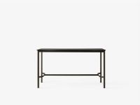 Billede af &Tradition Drip Bar Table HW64 190x80 cm - Bronzed/Black Fenix Nano Laminate 0720