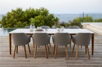 Billede af Cane-line Outdoor Choice Stol H: 87 - Teak/White