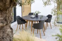 Billede af Cane-line Outdoor Choice Stol H: 87 - Teak/White