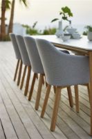 Billede af Cane-line Outdoor Choice Stol H: 87 - Teak/Dark Green