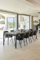 Billede af Cane-line Outdoor Choice Stol H: 87 cm - Black Sled Steel/Black