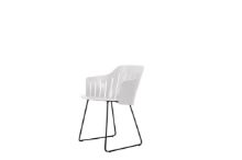 Billede af Cane-line Outdoor Choice Stol H: 87 cm - Black Sled Steel/White