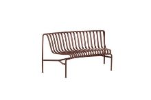 Billede af HAY Palissade Park Dining Bench In / Add On / 1 pcs. L: 159 cm - Iron Red  