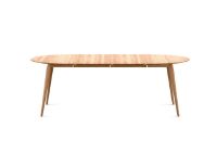 Billede af Bruunmunch PLAYdinner Round Spisebord Inkl. 2 Tillægsplader Ø: 120/220 cm - Naturolieret Eg