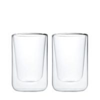 Billede af Blomus Nero Cappuccino Glasses Sæt á 2 stk 250 ml - Clear