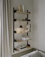 Billede af New Works Brolly Portable Table Lamp Ø: 16,5 cm - Steel Black