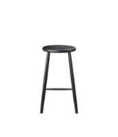 Billede af FDB Møbler J27C Counter Barstol Børge Mogensen  - Bøg/Sort 