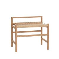 Billede af Hübsch Heritage Bænk Small B: 55 cm - Natural