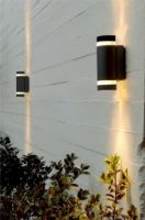 Billede af Nordlux Focus Double Havelampe Væg H: 23,5 cm - Sort OUTLET