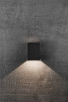 Billede af Nordlux Fold 10 Havelampe Væg H: 14,8 cm - Sort OUTLET