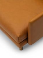 Billede af Bruunmunch EMO 3 Seater L: 207 cm - Dakar 0250 Cognac/Smoked Oak