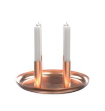 Billede af FROST LIVING Rondo Lysestage 2006 Ø: 27,2 cm - Børstet Kobber 