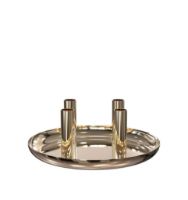 Billede af FROST LIVING Rondo Lysestage 2006 Ø: 27,2 cm - Poleret Guld 