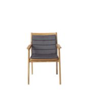 Billede af FDB Møbler M22 Sammen Hynde til M1 Havestol 45,5x85,5 cm - Antracitgrå FORUDBESTIL: 2026