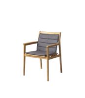 Billede af FDB Møbler M22 Sammen Hynde til M1 Havestol 45,5x85,5 cm - Antracitgrå FORUDBESTIL: 2026