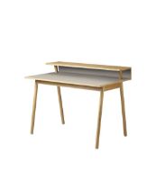 Billede af FDB Møbler C68 Nørrebro Skrivebord 118x69,4 cm - Eg/Mushroom