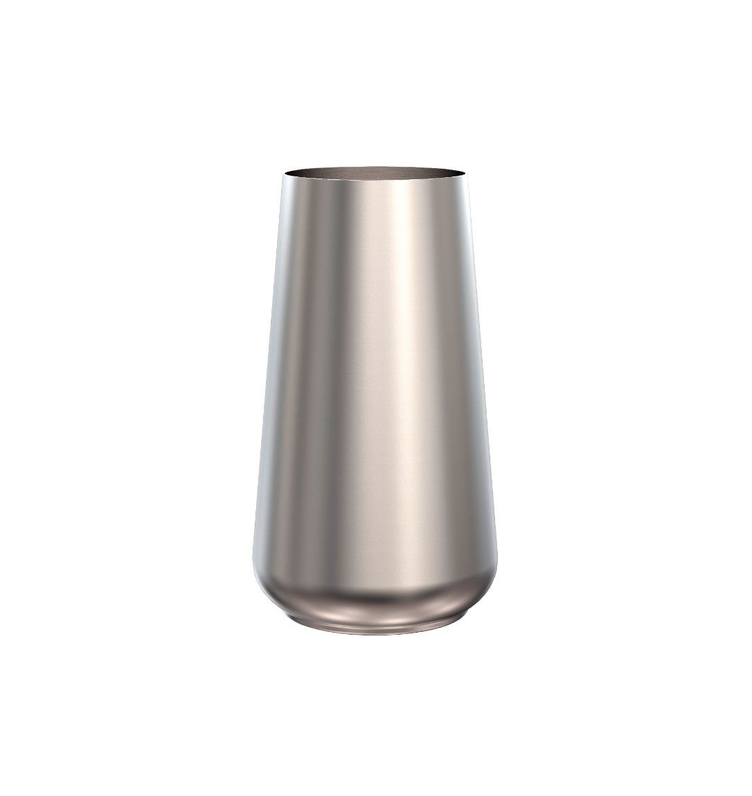 Billede af FROST LIVING Rondo Vase 130 Ø: 13 cm - Børstet 
