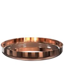 Billede af FROST LIVING Rondo Skål 370 Ø: 37,2 cm - Poleret Kobber 