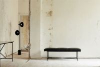 Billede af HANDVÄRK FURNITURE Grand Bench L: 140 cm - Sort/Sort Læder