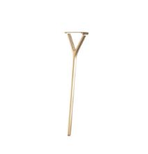 Billede af FROST WISHBONE Bordben 8006 H: 38,6 cm - Børstet Guld