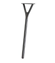 Billede af FROST WISHBONE Bordben 8001 H: 72,6 cm - Børstet Sort