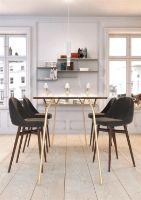 Billede af FROST WISHBONE Bordben 8002 H: 108,9 cm - Børstet Guld