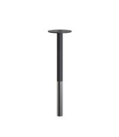 Billede af FROST BUKTO Bordben 360 H: 36,4 cm - Mat Sort/Børstet Sort