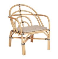 Billede af OYOY Momi Outdoor Chair SH: 43 cm - Nature/Clay OUTLET