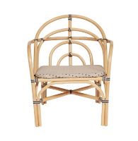 Billede af OYOY Momi Outdoor Chair SH: 43 cm - Nature/Clay OUTLET