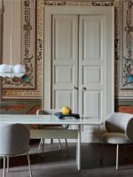 Billede af Ferm Living Rink Dining Table Small 90x200 cm - Eggshell