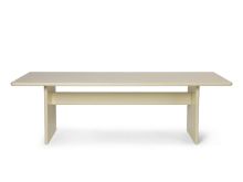 Billede af Ferm Living Rink Dining Table Large 90x240 cm - Eggshell