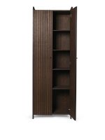 Billede af Ferm Living Sil Cupboard Tall H: 200 cm - Dark Stained Oak