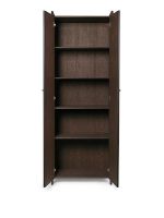 Billede af Ferm Living Sil Cupboard Tall H: 200 cm - Dark Stained Oak