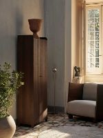 Billede af Ferm Living Sil Cupboard Tall H: 200 cm - Dark Stained Oak