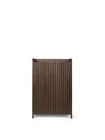 Billede af Ferm Living Sil Cupboard Low H: 110 cm - Dark Stained Oak