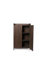 Billede af Ferm Living Sil Cupboard Low H: 110 cm - Dark Stained Oak