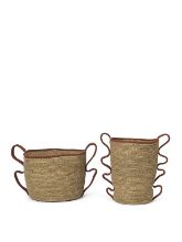 Billede af Ferm Living Verso Baskets Set of 2 - Brick