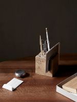 Billede af Ferm Living Klint Pencil Holder 9x9 cm - Beige