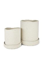 Billede af Ferm Living Uneru Pot Ø: 16 cm - White