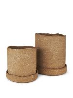 Billede af Ferm Living Uneru Pot Ø: 13 cm - Brown