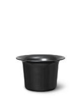 Billede af Ferm Living Spun Alu Basket Low H: 24 cm - Black
