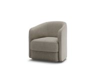 Billede af New Works Covent Loungechair Narrow SH: 42 cm - Hemp 03 