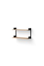 Billede af New Works Wall Shelf 450 46x83,5 cm - Oak/Black