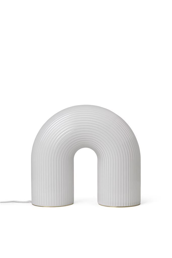 Billede af Ferm Living Vuelta Floor Lamp H: 36 cm - White