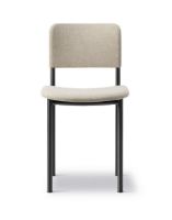 Billede af Fredericia Furniture 3414 Plan Fuldpolstret Stol SH: 45 cm - Hallingdal 220/Sort