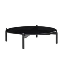 Billede af Wendelbo Notch Sofabord Rund Large Ø: 110 cm - Sort