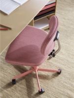 Billede af Montana Kevi 2534U Fuldpolstret Kontorstol SH: 40-53 cm - Steelcut Trio 636/Rhubarb