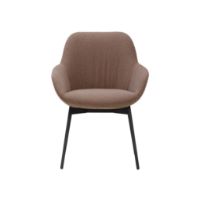 Billede af Wendelbo Sinum Spisebordsstol M. Armlæn SH: 48 cm - Cyber 1801